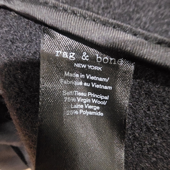 Rag & Bone Thea Italian Wool Coat - Picture 5 of 5